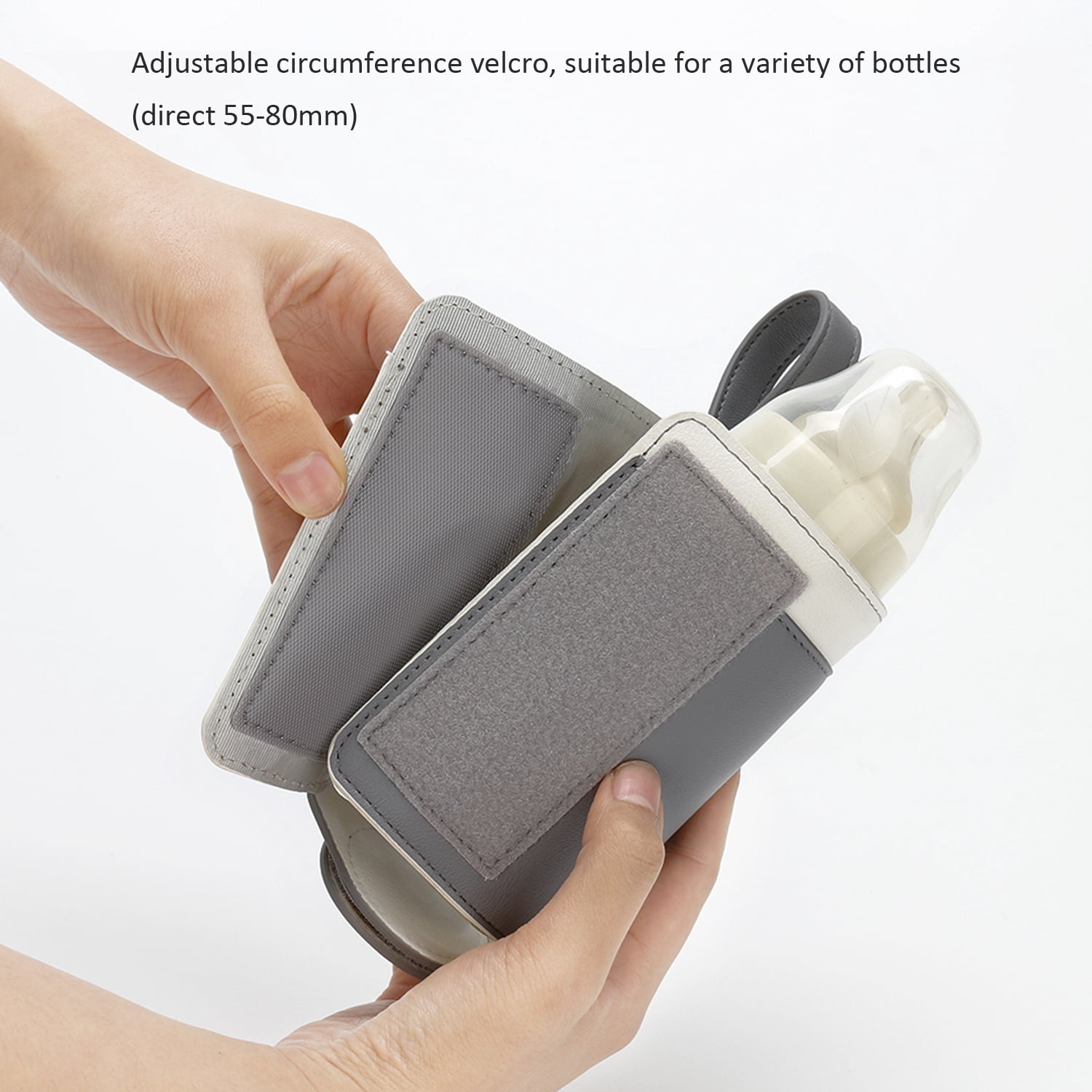 Baby Bottle Warmer USB Adjustable Milk Heating Keeper Milk Bottle Portable Warmer Bag Insulation Thermostat Bag for Travelling Outdoor