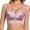 D312/Purple, variant on Afdoent Bras for Women Lace Push Up Racerback Bra Adjustable Straps Wirefree Seamless Comfy Everyday Bra