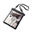 thumbnail image 1 of Waterproof Shoulder Bag Swimming Surfing Beach Water Playing Phone Transparent Toiletry Pouch, 1 of 8
