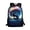 Wolf Galaxy Sky, variant on Wolf School Backpack for Boys 6-8 8-10 10-12 Elementary School Bags Satchel Kids Bookbags for 3rd/4th/5th Grade Back Pack Purse 17inch Daypack Galaxy Moon Night