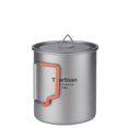 thumbnail image 1 of Taza de titanio Ti artisan 750 ml para camping y café, 1 of 9