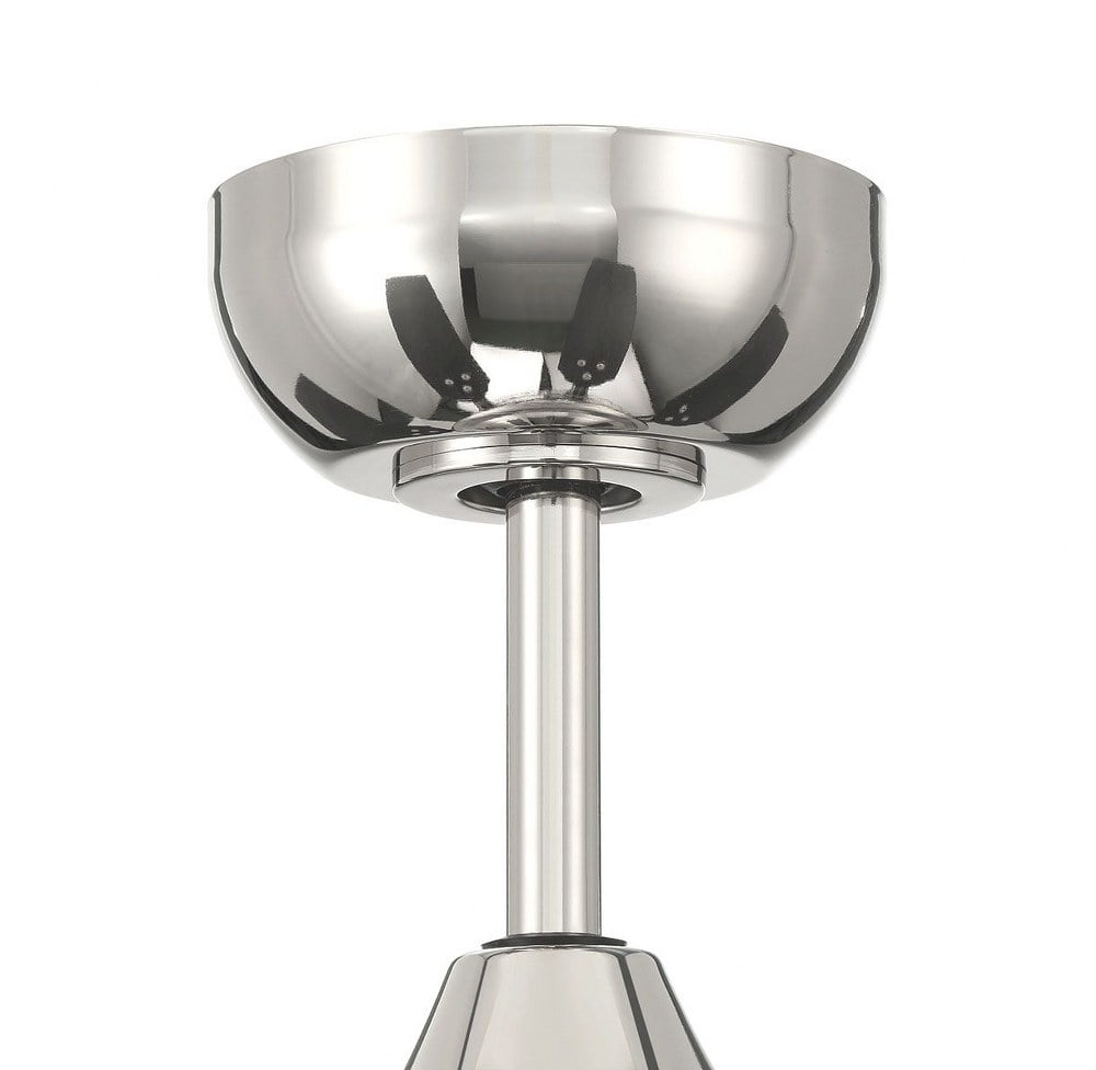 CHS52PLN5 Craftmade Lighting Chandler - 5 Blade Ceiling Fan with Light Kit In Traditional Style-16.37 Inches Tall and 52 Inches Wide-Polished Nickel