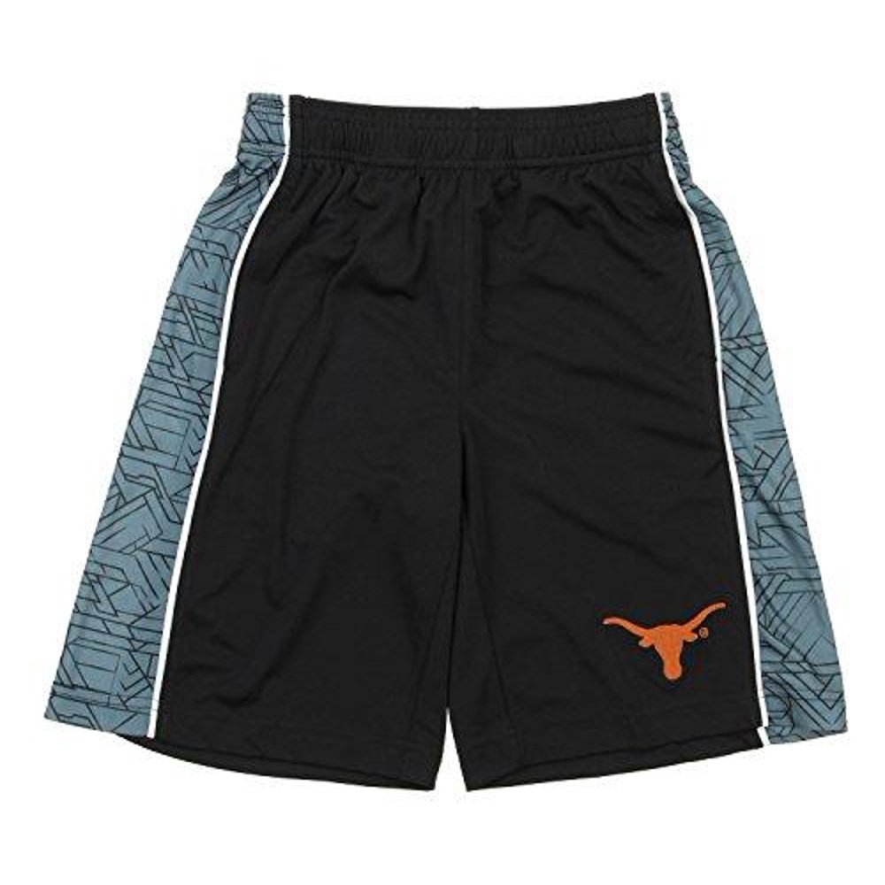 NCAA Texas Longhorns Youth Athletic Shorts, Black