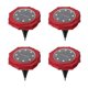thumbnail image 1 of Toystoory 4 Uds lámpara de suelo de flores alimentada por energía Solar 8 LED 600mAh iluminación IP65 impermeable paisaje farola para jardín Iluminación y accesorios No.1 Toystoory HA026356-01, 1 of 1