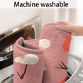 thumbnail image 5 of Colorful Mushroom Pattern Pink Pattern Bathroom Rugs Mat,Non Slip Microfiber Bathroom Rug,Rubber Backing,Soft Bathroom Mats for Bathroom Floor,Tub and Shower,17x27in(43x68cm), 5 of 5