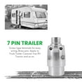 thumbnail image 6 of Trailer Accessories- 7 Pin Trailer Plug 12V Rv Sockets Towbar Towing 7Pin Metal Trailer, 6 of 8
