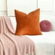 thumbnail image 5 of Funda de almohada navideña 3D - Funda de almohada de sofá mullida 45x45cm, cojín decorativo navideño para cama y sofá - Poliéster, naranja, amarillo, gris azul, caqui, 5 of 6