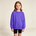 thumbnail image 6 of FAIWAD Sweatshirts for Kids Cotton Long Sleeve Crewneck Pullover Tops Boys Girls Casual School Oversized Clothes, 6 of 9