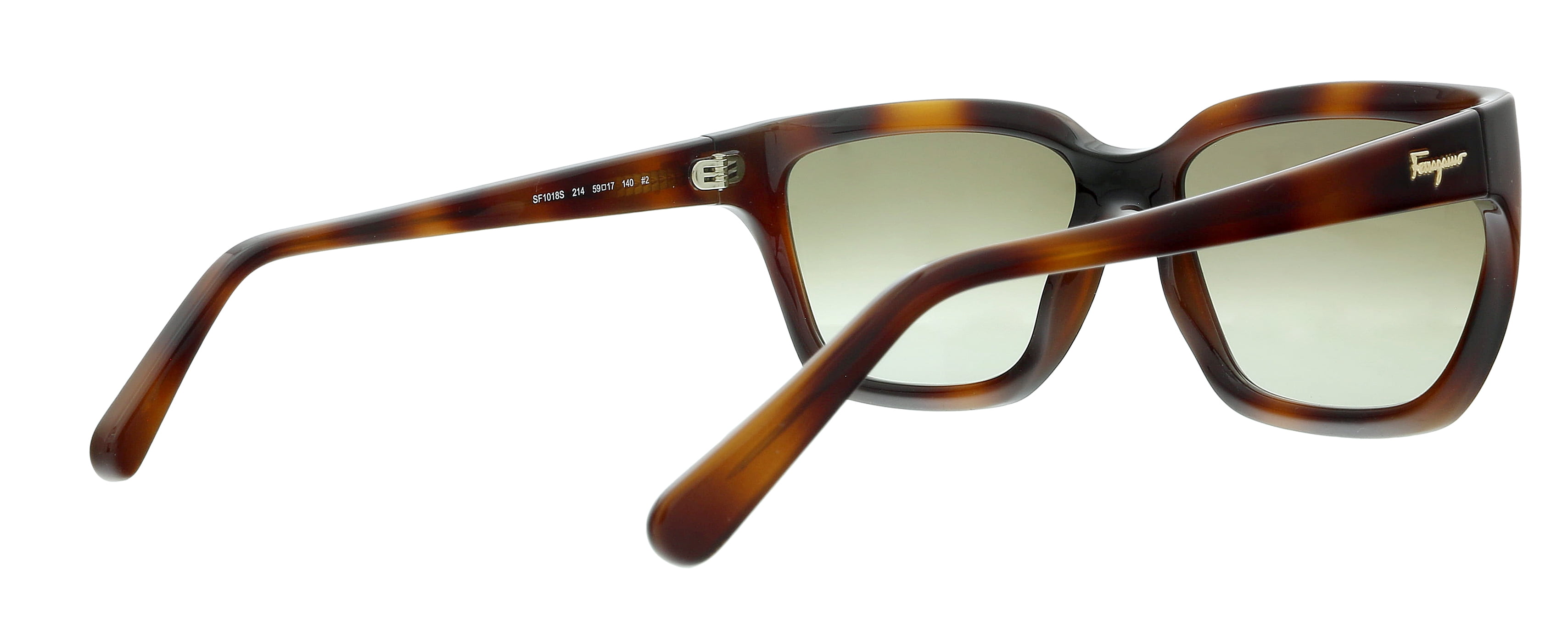 Salvatore Ferragamo SF1018S 214 59mm Square Sunglasses Women's Havana