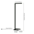 thumbnail image 6 of Evelyn&Zoe Malin 52" Modern Metal Floor Lamp with Blackened Bronze Rectangle Metal Shade, 6 of 8