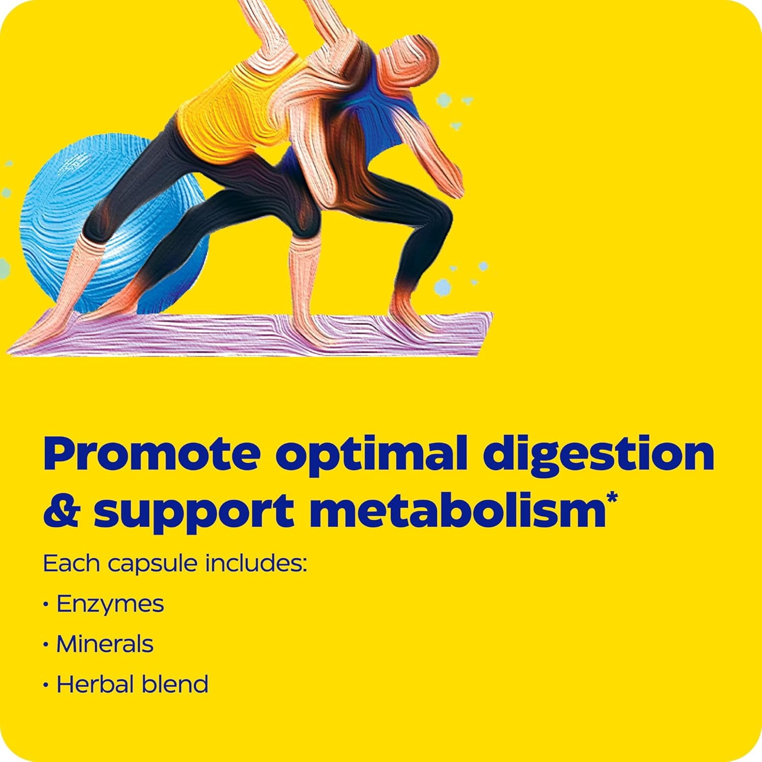 Enzymedica, pH-Basic, Promotes Healthy Digestion and pH Balance with Digestive Enzymes, Vegetarian, Non-GMO, 90 capsules (90 servings)