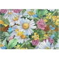 thumbnail image 4 of Dreamtimes Watercolor Daisy Bathroom Rug Set 2PCS Ultra Soft Bath Rugs, Non Slip Absorbent Shaggy Bath Mat Set with U-Shaped Toilet Mat (16" x 24" & 20" x 24"), 4 of 6