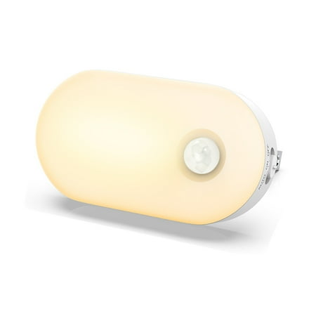 

1pcs Dimmable Night Light with Motion Sensor Warm White LED Night Light Battery Rechargeable USB Self-Adhesive Cabinet Lighting Orientation Light for Children s Room Bedroom Kitchen Hallway