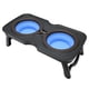thumbnail image 1 of Tazones De Perros Elevados Plegables Con Soporte, ABS, PP, TPE, Portátil, Fácil De Limpiar, Tazones Para Perros Dobles Dobles, Para Mascotas Pequeñas Y Medianas, Suministros De, 1 of 7