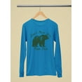 thumbnail image 2 of Don't Mess With Mama Bear Tee Long Sleeve Women's, 2 of 4