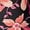 Black Coral Hibiscus, variant on Plus Size Convertible 2-in-1 Cargo Pant & Capri Elastic Waist
