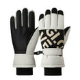 thumbnail image 4 of Winter Gloves Women Windproof Touchscreen Warm Outdoor Cycling Ski Gloves, 4 of 4