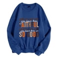 thumbnail image 5 of Christian Sweatshirts for Women 2025 And All My Life You Have Been Faithful Sweatshirt Pullover Tops, 5 of 8