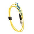 thumbnail image 1 of Fiber Optic Patch Cord, FC To SC 0.5yd Low Optical Loss Single Mode Fiber Cable Stable Transmission  For Media, 1 of 8
