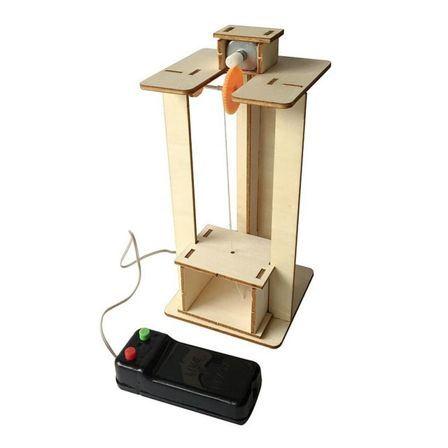 Elevador eléctrico Yotijar juguete educativo de ciencia DIY ensamblado