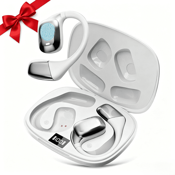 AI Translation Earbuds Real-Time, Translator Earbuds for 144 Languages, Bluetooth Wireless Headphones, Two-Way translation device , iOS and Android for Travel, Learning, gift for husband