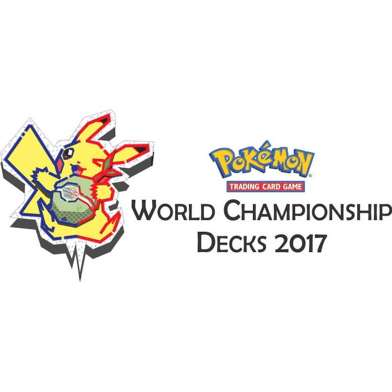 Pokemon TCG: World Championships Deck 2017 Set of 4 Starter Decks 