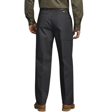 Genuine Dickies Men S Pleated Comfort Waist Work Pants Walmart Com