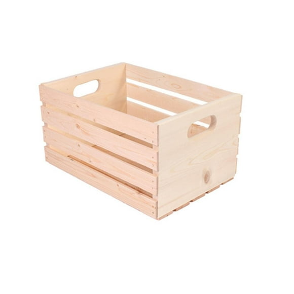 Shelve it 18" Wood Crate, Wood Crate