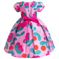 thumbnail image 2 of Girls Valentine's Day Costume Love and Heart Short Sleeve Dress,3-9, 2 of 5
