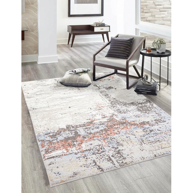 ECARPET Efes Contemporary/Modern Area Rug for Living Room, Bedroom, Dining Room, Entrance, Hallway and More