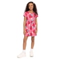 thumbnail image 2 of Strawberry Shortcake Girls' Allover Print Dress with Short Sleeves, Sizes 4-12, 2 of 7