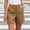 Brown, variant on Floleo Womens High Waisted Work Shorts with Pockets Stretchy Twill Casual Straight Leg Summer Shorts for Office Weekend Travel Hiking Golf Daily Comfort Wear(Wine,S)