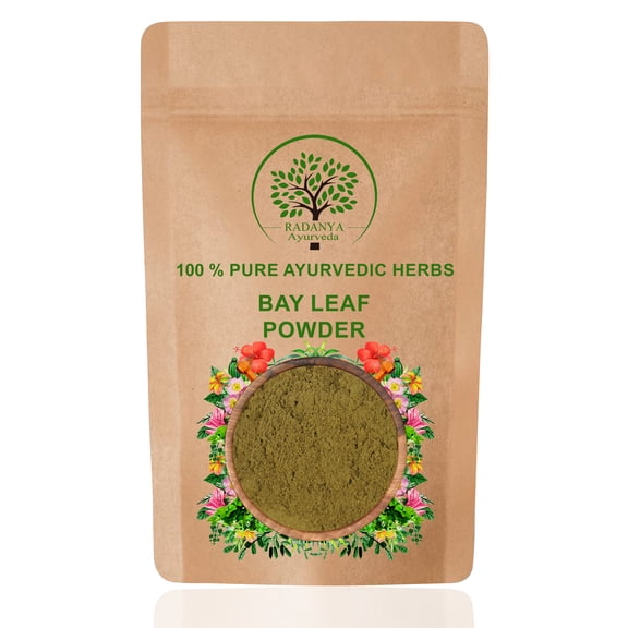RADANYA Ayurveda Tej Patta Powder - Tejpatta Powder - Bay Leaf Powder - Cinnamomum Tamala, 250 Gram