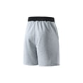 thumbnail image 3 of Men's Cotton Casual Drawstring Elastic Waist Sweat Shorts Athletic Running Short with Pockets 7" Workout Gym Lounge for Mens Gray, 3 of 3