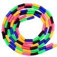 thumbnail image 4 of Long Jump Rope(2 Pack), Soft Beaded Skipping Rope For Kids Adults, Plastic Segmented Jump Rope, 4 of 5