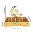thumbnail image 3 of Acrylic Eid Mubarak Food Tray Ramadan Dessert Fruit Plate,B, 3 of 5