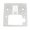 86992, variant on Metal Needle Plate with Scale for 86992 Sewing Machine, Heavy Duty Quilting Board for Thick/Thin Fabrics & Straight Stitching