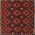 thumbnail image 1 of Ahgly Company Indoor Square Contemporary Reddish Brown Oriental Area Rugs, 10' Square, 1 of 6
