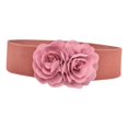 thumbnail image 5 of Segolike Womens Wide Belt Casual Corset Belt Elastic Waist Belt for Coat Dress Decoration Pink, 5 of 8