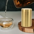 thumbnail image 3 of 1pc Brass Food Sealed Tin Snack Tea Storage Container Cereals Canister, 3 of 8