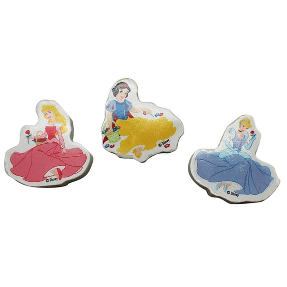 Disney Princess Assorted Character Eraser Set (3pc)