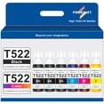 thumbnail image 1 of Botellas de recarga de tinta PROSWIFT 522 de alta capacidad, 110 ml, paquete de 6, 1 of 9