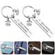 thumbnail image 1 of unbranded 2Ud Accesorio De Llaves Plateado En Inoxidable Con De Para Regalo Y, 1 of 8
