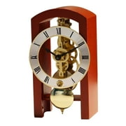 Hermle 23015360721 Patterson Contemporary Table Clock - Red