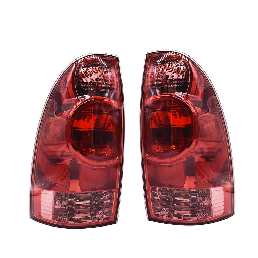 ALL-CARB Halogen Tail Light Lamp Assembly Right+Left Side Rear Tail Brake Light Lamp for 2005-2015 Toyota Tacoma