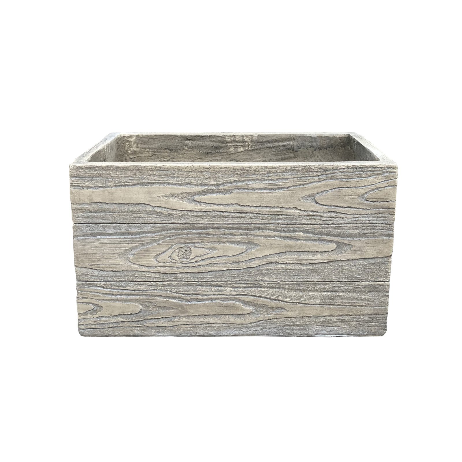 Durxlitecrete Lightweight Concrete Rectangular Aged Wood Faux wood