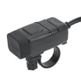 thumbnail image 1 of Cargador USB para motocicleta NikouMX con funcionalidad inteligente y doble manillar, 1 of 8