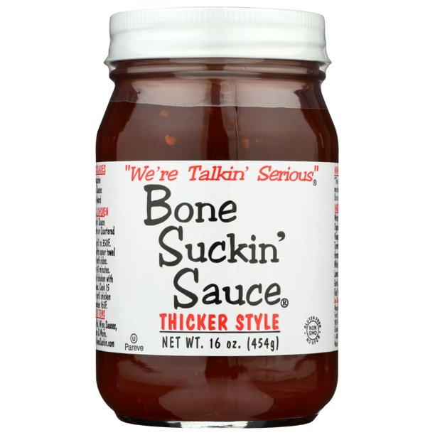 Bone Suckin Barbecue Sauce Thicker Style, 16 Oz