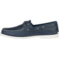 thumbnail image 4 of Sperry Top-Sider Leeward 2-Eye Cross Lace Leather Boat Shoe Men 9.5 Navy, 4 of 6