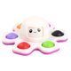 thumbnail image 1 of Divertido Tie Dye Simple Fidget Spinner dedo empuje burbuja mano Spinner para TDAH ansiedad alivio del estrés recuerdo de fiesta sensorial para niños, 1 of 6